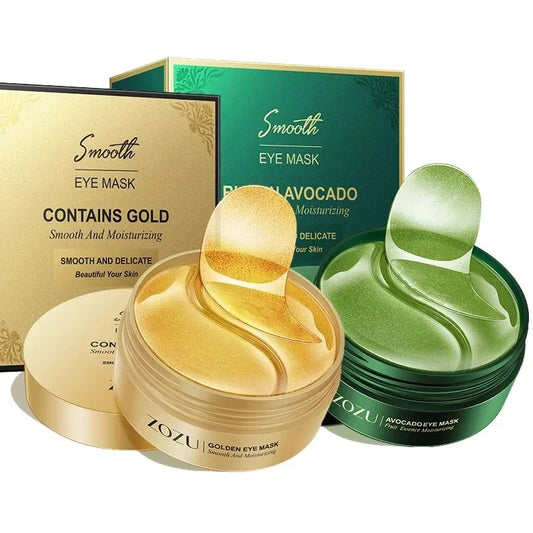 Gold Avocado Eye Patches